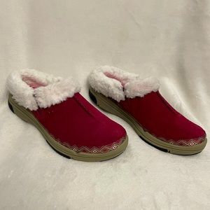 Ryka Adventure Women's Burgundy Slip-On Mules Size 8, Never Worn